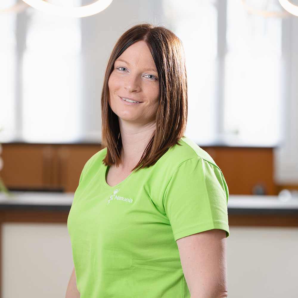 Manuela, medizinische Fachangestellte der Hausarztpraxis